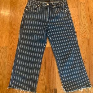 AE Striped Kick Flare Jeans